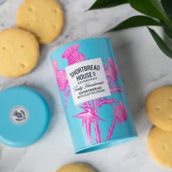 Shortbread House of Edinburgh Clotted Cream Shortbread Tin 140g- Biscuits