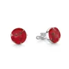 Shrieking Violet Poppy Sterling Silver Cufflinks- Cufflinks & Men's Accessories