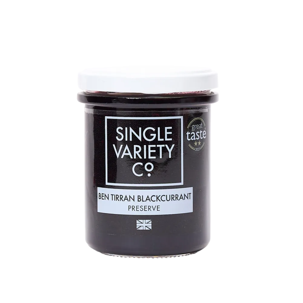 Single Variety Co. Ben Tirran Blackcurrant Preserve- Jams & Marmalade