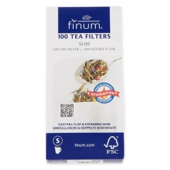 Slim Flip Tea Filters (100 count)- Strainers, Infusers & Spoons