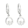 Solvar Claddagh Heart Sterling Silver Earrings- Earrings