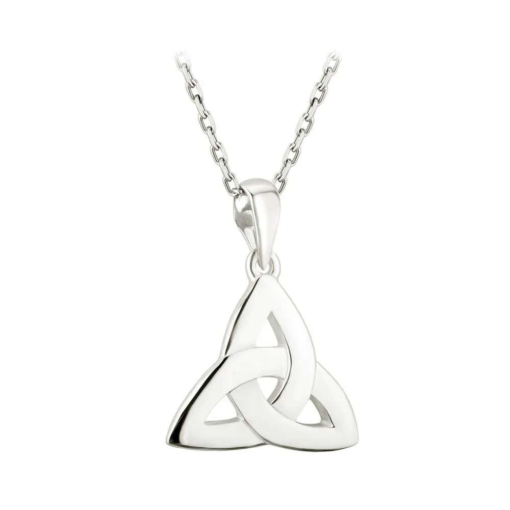 Solvar Trinity Knot Pendant Necklace- Necklaces & Pendants