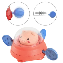 Space Piggy Bath Paddle Ship- Toys