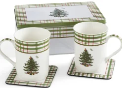 Spode Christmas Tree 2025 Annual Mug & Tin Set- Assorted Mugs