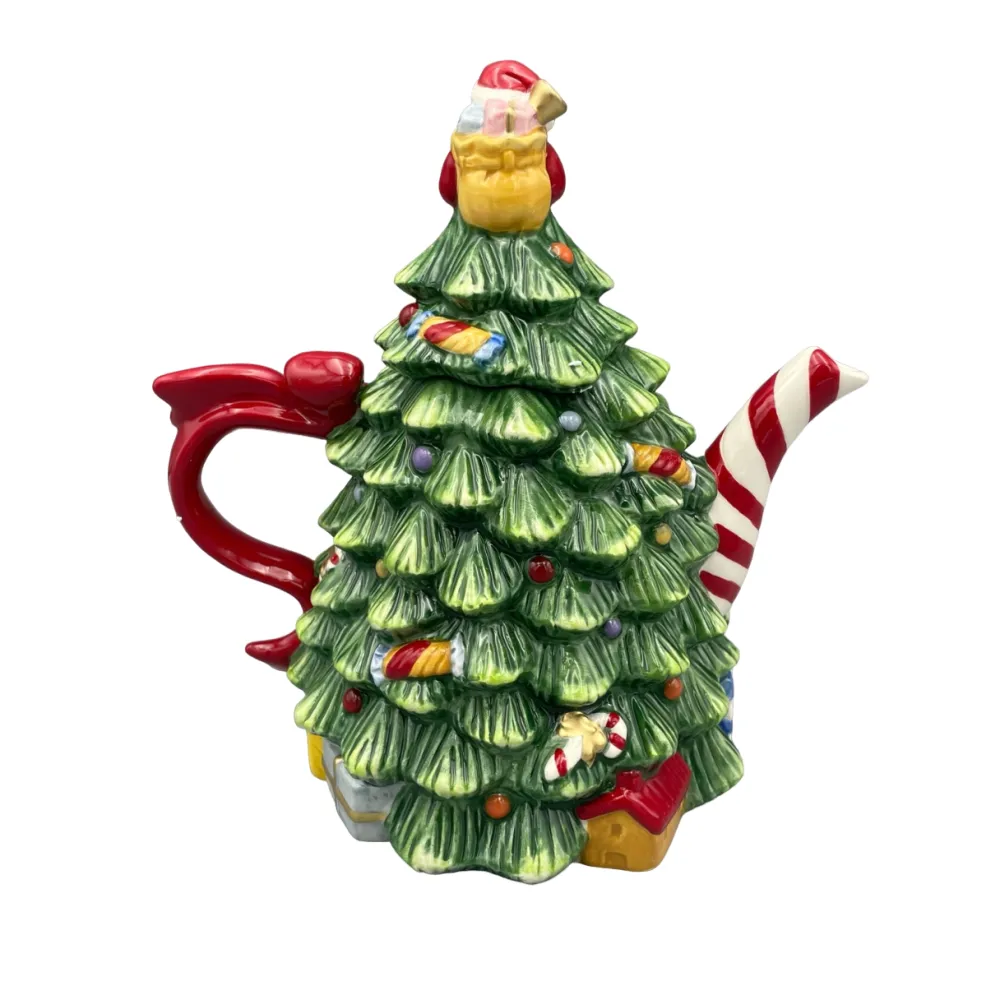 Spode Christmas Tree Figural Teapot (250th Anniversary)- Teapots