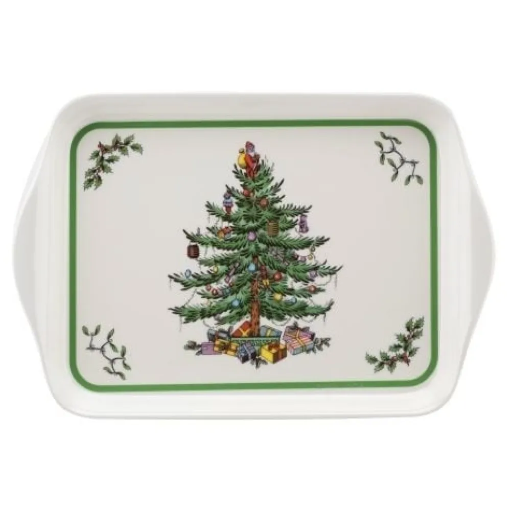 Spode Christmas Tree Nutcracker Mugs & Tray Set- Trays