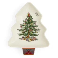 Spode Christmas Tree Tartan Spoon Rest- Kitchen Tools