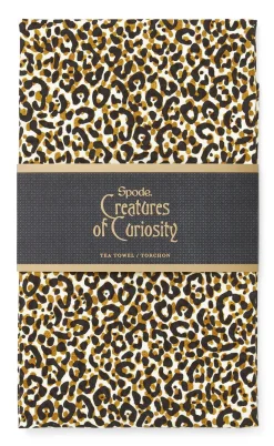 Spode Creatures of Curiosity Leopard Tea Towel- Tea Towels