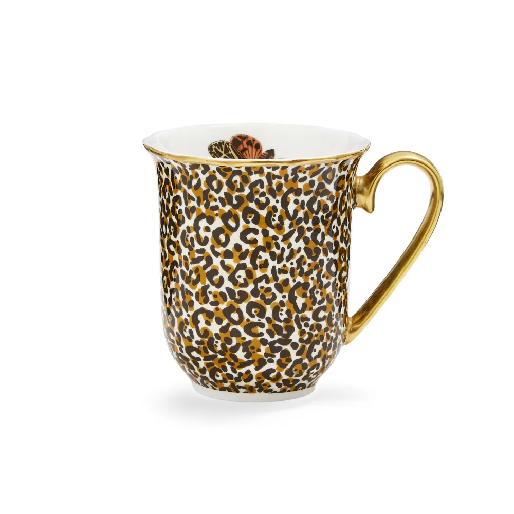 Spode Creatures of Curiosity Leopard Mug- Assorted Mugs