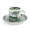 Spode Green Italian Espresso Cup & Saucer- Teacups & Saucers