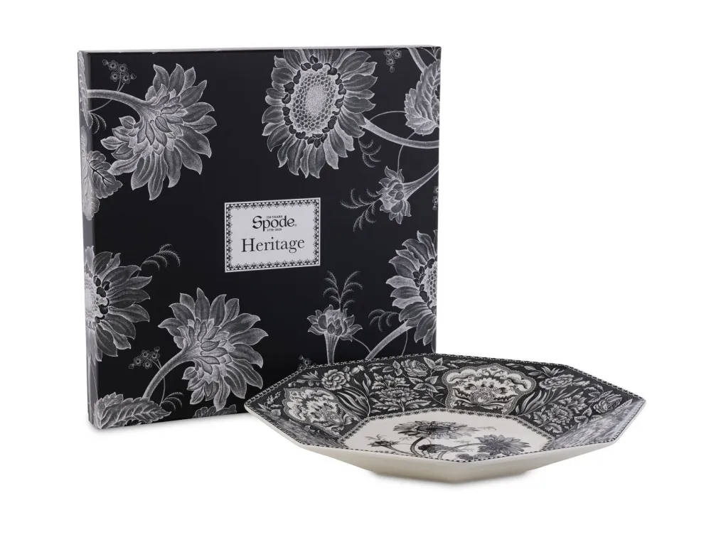 Spode Heritage Octagonal Platter (Floral)- Home Accents