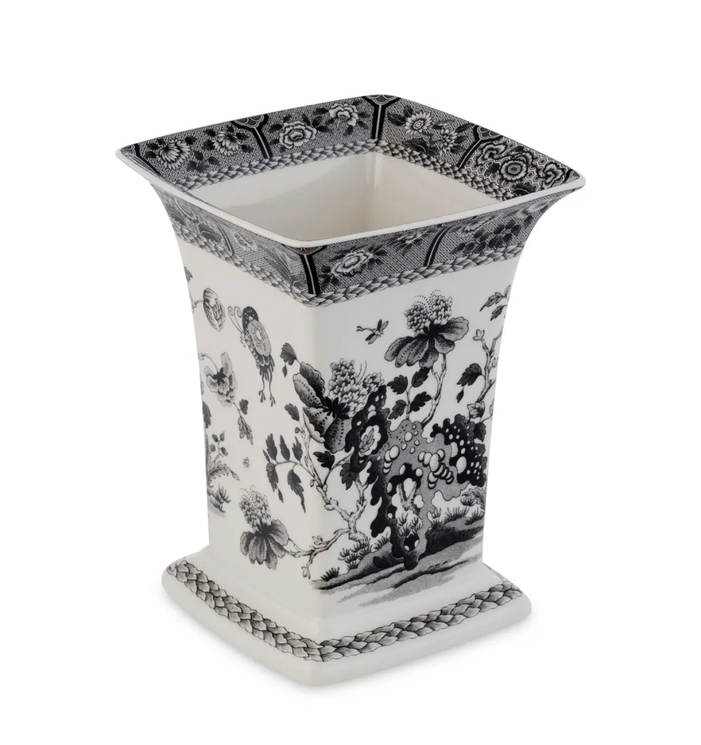 Spode Heritage Square Vase (India)- Vases
