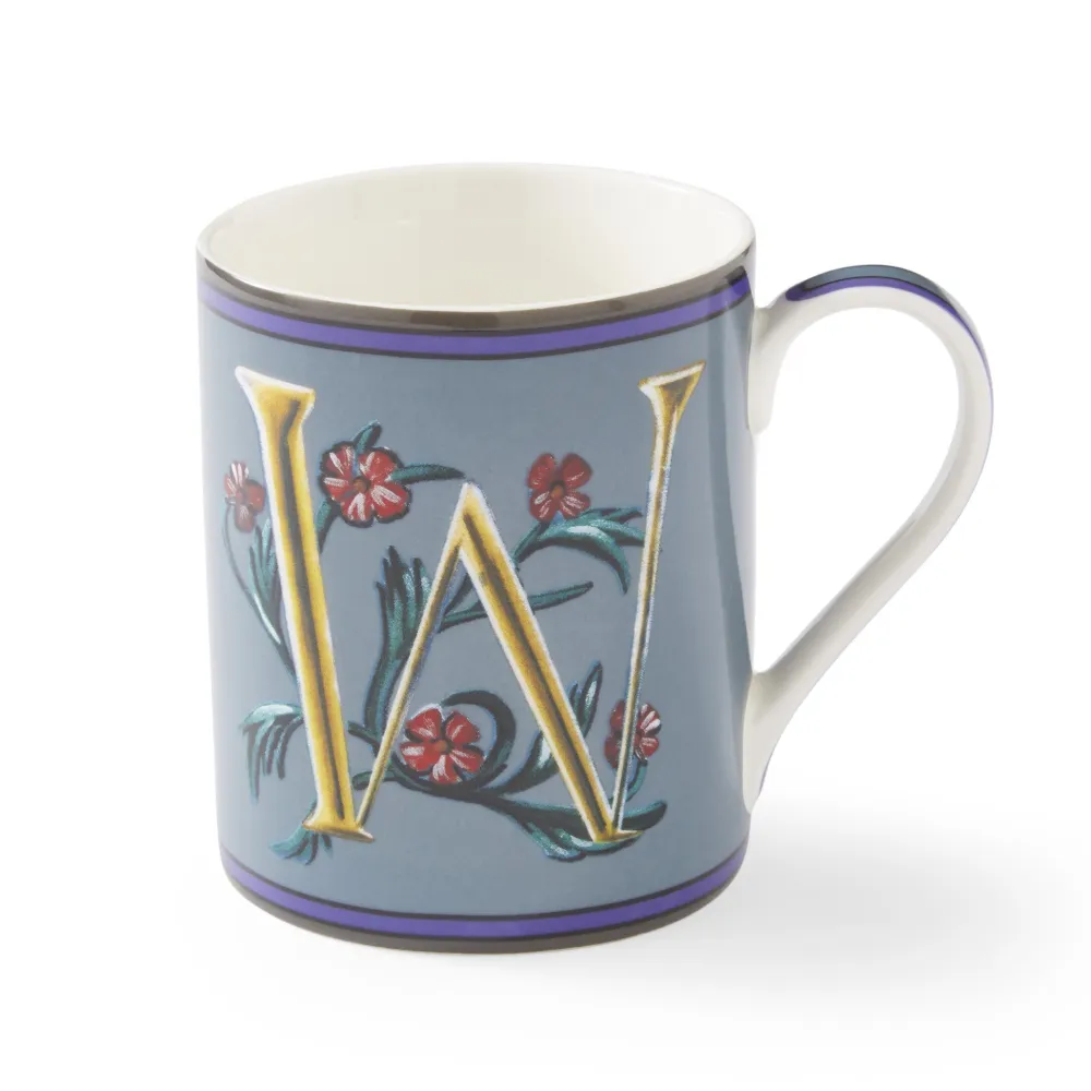 Spode Kit Kemp Alphabet Mug W- Assorted Mugs