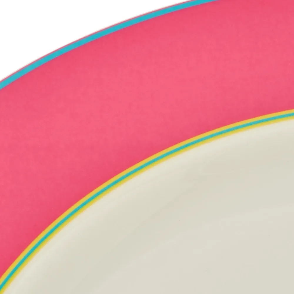 Spode Kit Kemp Calypso Pink Charger Serving Plate- Serving Plates