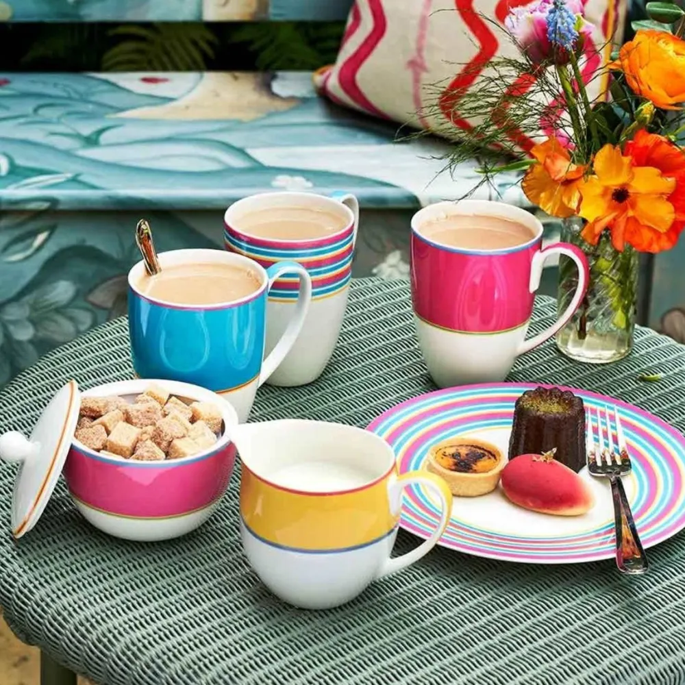 Spode Kit Kemp Calypso Pink Mug- Assorted Mugs