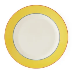Spode Kit Kemp Calypso Yellow Charger Serving Plate- Serving Plates