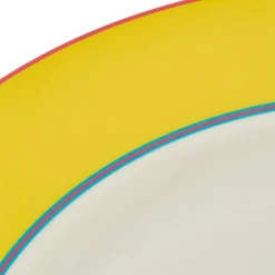 Spode Kit Kemp Calypso Yellow Charger Serving Plate- Serving Plates