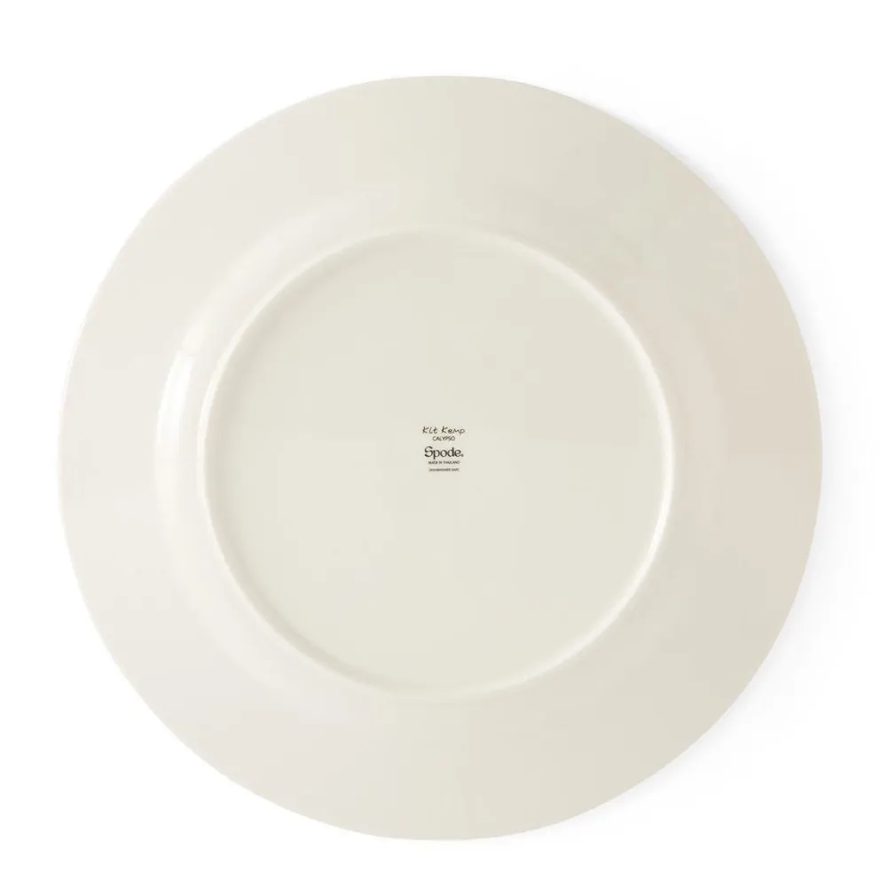 Spode Kit Kemp Calypso Yellow Charger Serving Plate- Serving Plates