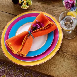 Spode Kit Kemp Calypso Yellow Charger Serving Plate- Serving Plates