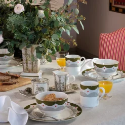 Spode Kit Kemp Tall Trees Cream Jug- Creamers & Sugar Bowls