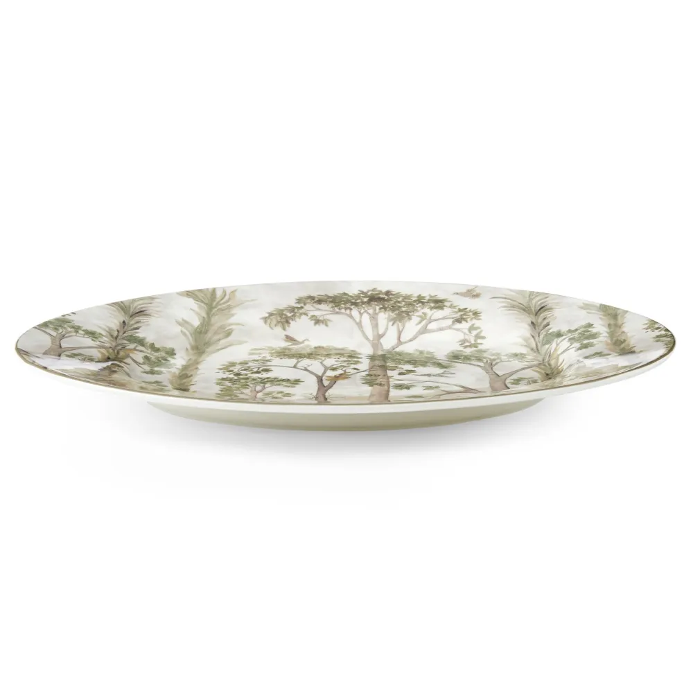Spode Kit Kemp Tall Trees Oval Platter- Serving Plates