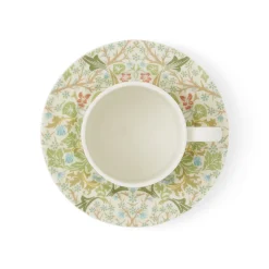 Spode Morris & Co. Blackthorn Teacup & Saucer- Teacups & Saucers