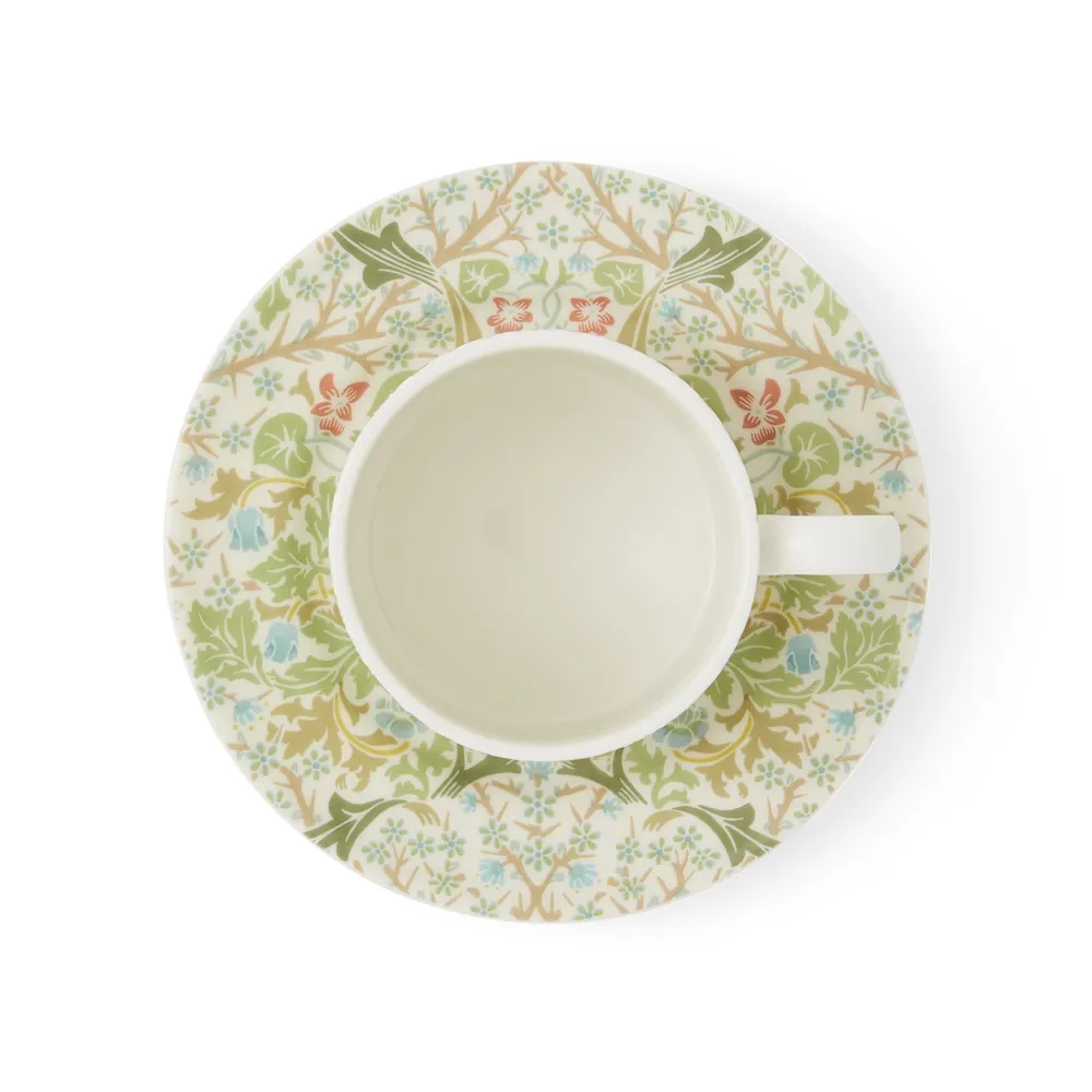 Spode Morris & Co. Blackthorn Teacup & Saucer- Teacups & Saucers