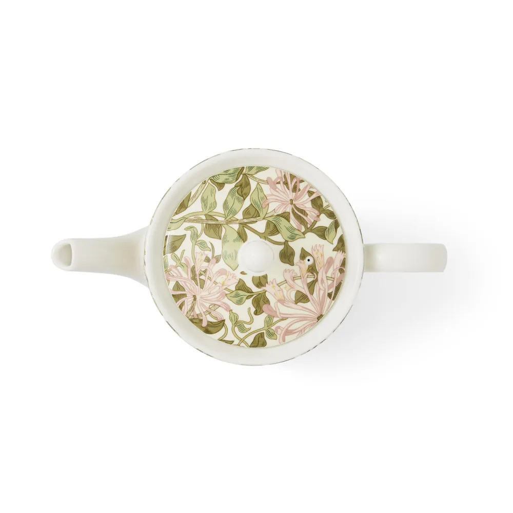 Spode Morris & Co. Honeysuckle Teapot- Teapots