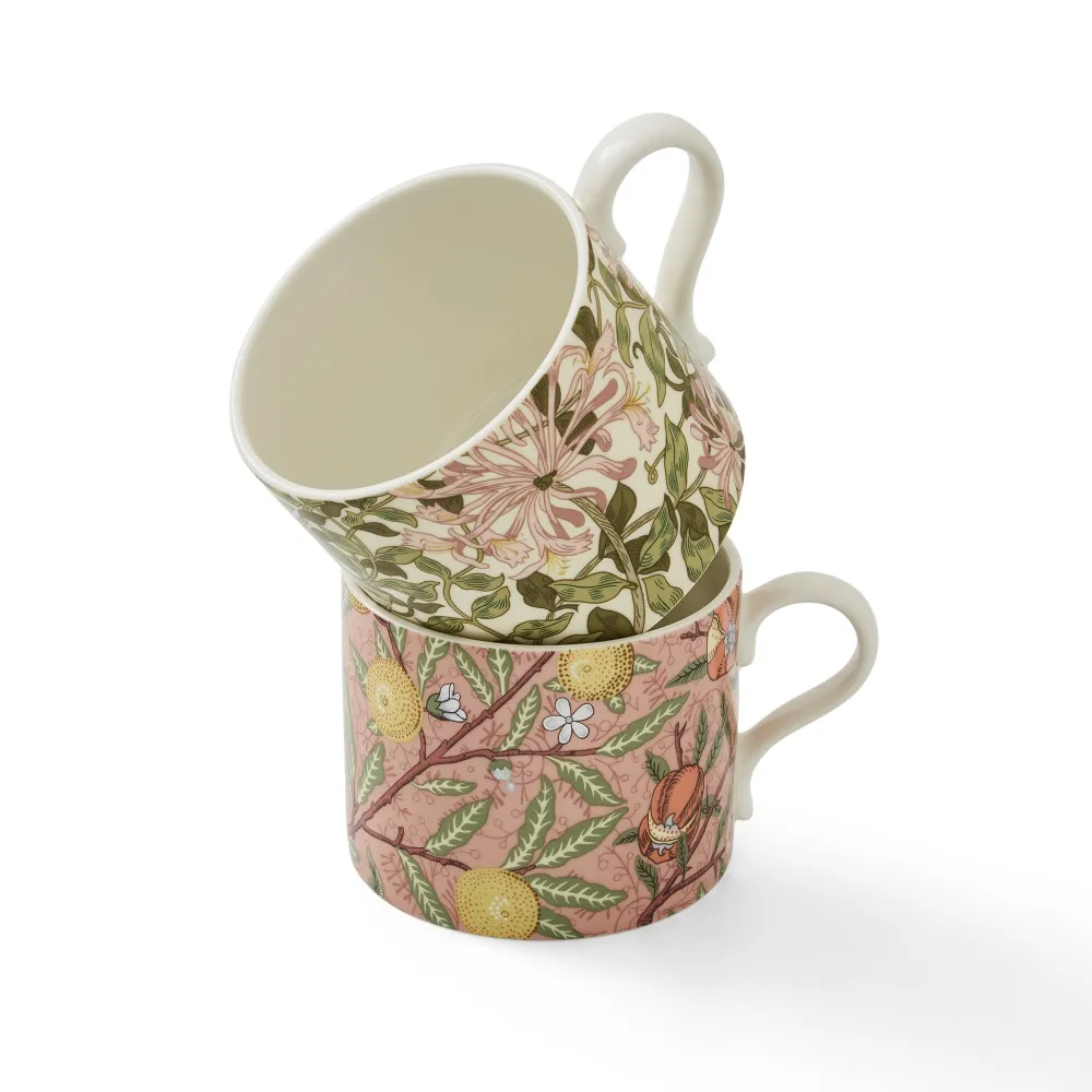 Spode Morris & Co. Mug Set (Fruit & Honeysuckle)- Assorted Mugs