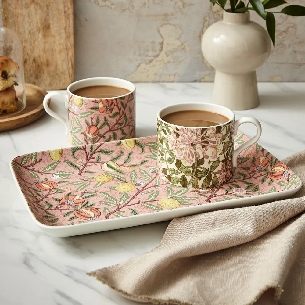 Spode Morris & Co. Mug Set (Fruit & Honeysuckle)- Assorted Mugs