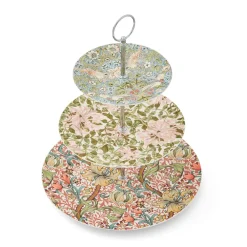 Spode Morris & Co. 3-Tier Cake Stand- Serving Plates