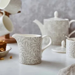 Spode Pure Morris Willow Bough Cream Jug- Creamers & Sugar Bowls