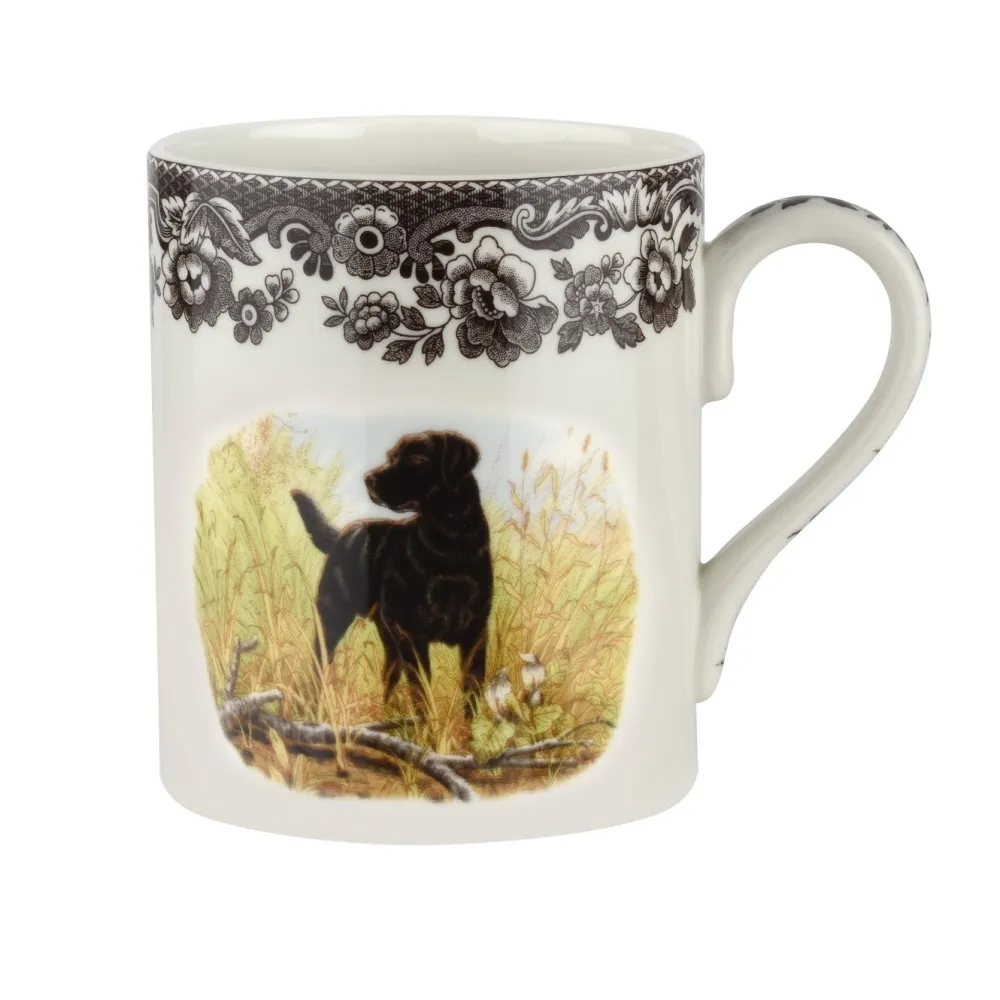 Spode Woodland Mug (Black Labrador Retriever)- Assorted Mugs