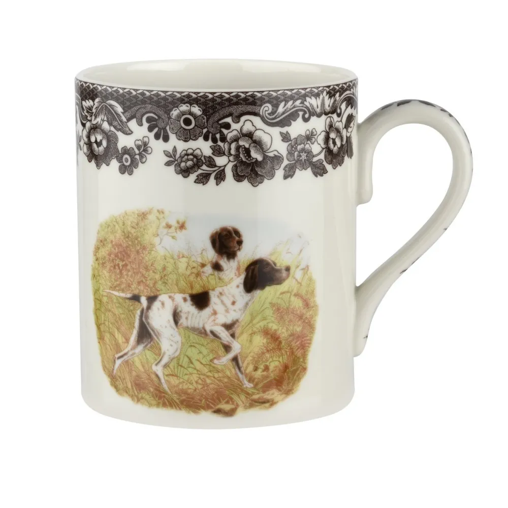 Spode Woodland Mug (Flat Coated Pointer)- Assorted Mugs