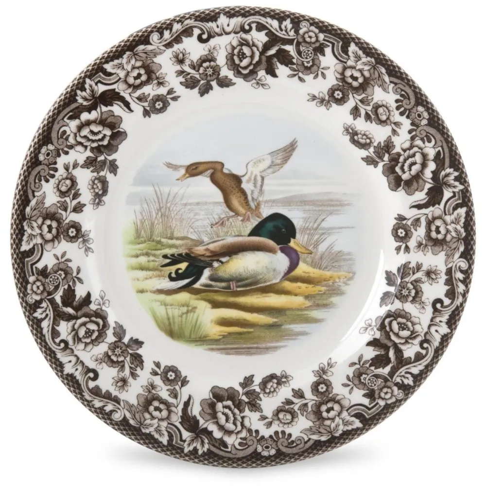 Spode Woodland Salad Plate (Mallard)- Tea Plates