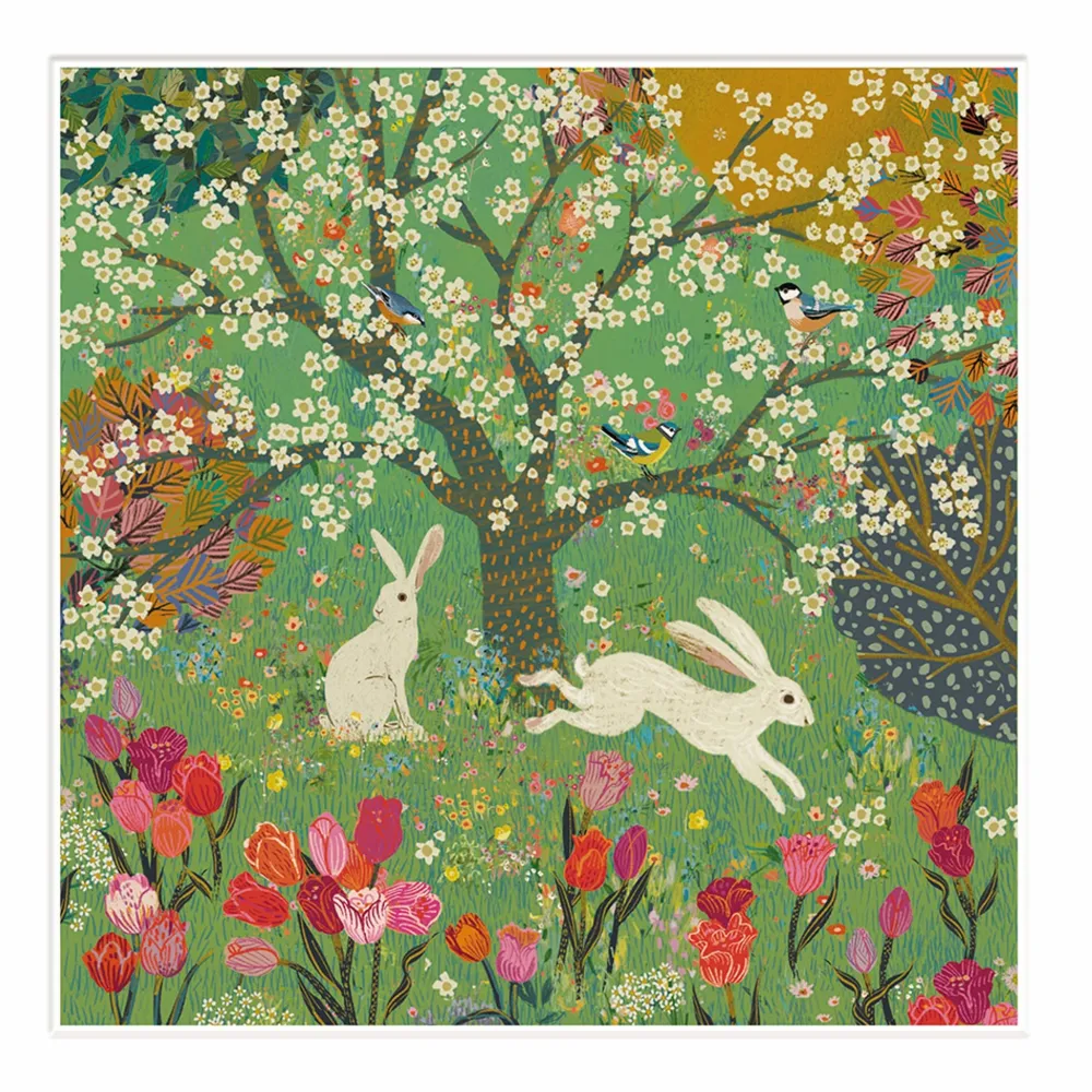 Spring Scene Greeting Card- Greeting Cards