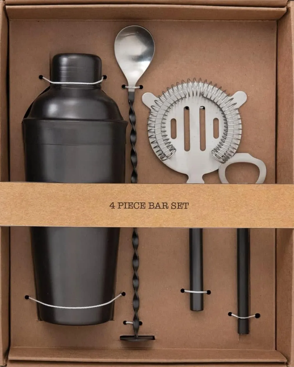 Stainless Steel Bar Set- Bar Accessories & Decanters