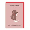 Steal Your Socks Birthday Card- Greeting Cards