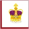 St. Edward's Crown Quilled Greeting Card- Greeting Cards