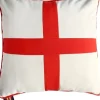 St. George's Cross Pillow 18x18- Throws & Pillows