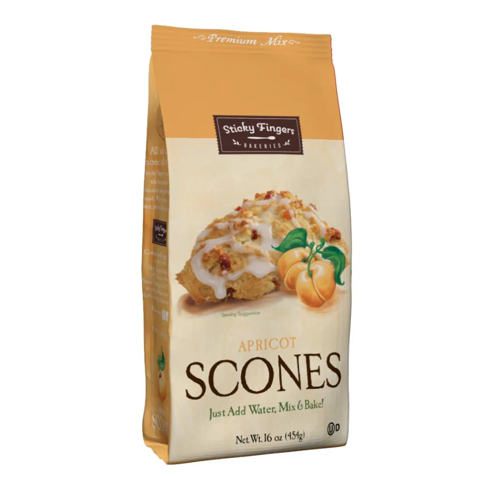Sticky Fingers Apricot Scone Mix- Desserts & Baking
