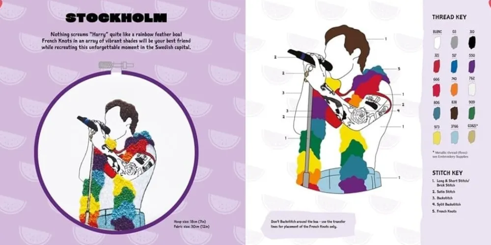 Stitch Stars: Harry Styles- Cultural Icons|Books