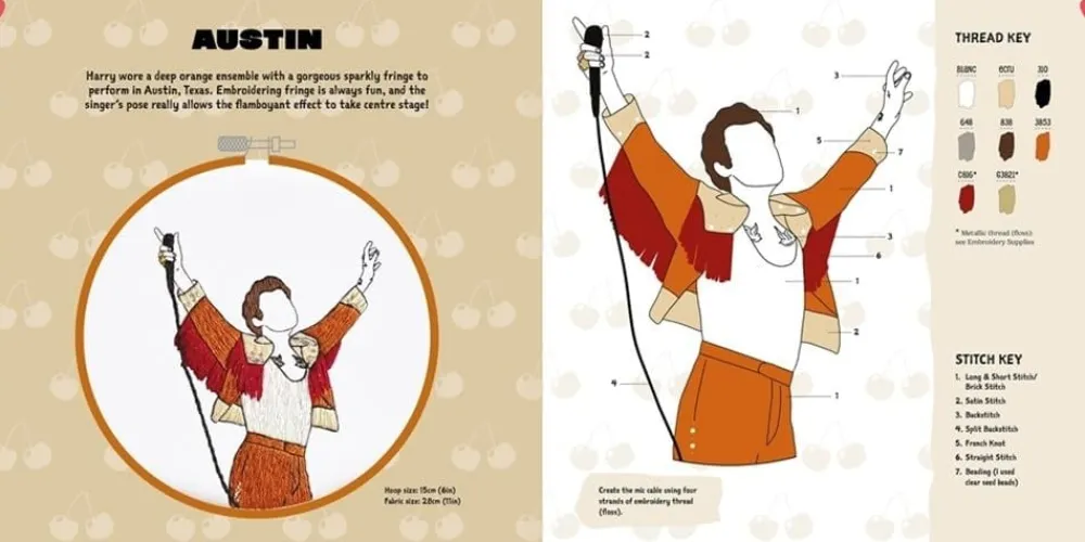 Stitch Stars: Harry Styles- Cultural Icons|Books