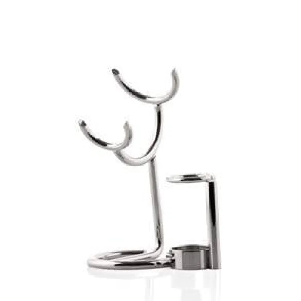St. James of London Compact Brush & Razor Stand- Blades & Shave Accessories