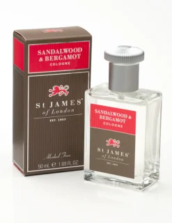 St. James of London Sandalwood & Bergamot Cologne- Men's Fragrance