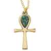 St Justin Egyptian Ankh Pendant Necklace- Necklaces & Pendants