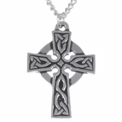 St Justin St. Petroc Cross Large Pendant Necklace- Necklaces & Pendants