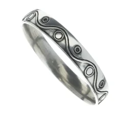 St Justin Yin Yang Bangle (Small)- Bracelets & Bangles|Pewter Gifts & Jewelry