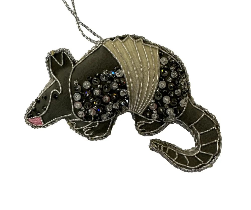 St. Nicolas Armadillo Ornament- St. Nicolas Ornaments
