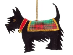 St. Nicolas Black Scottie Dog Ornament- Souvenirs|St. Nicolas Ornaments